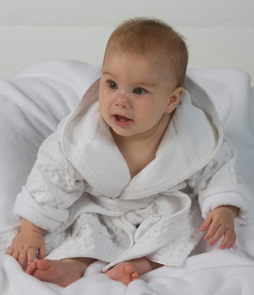 Hooded Waffle Cover-Up Robe with Terry Lining